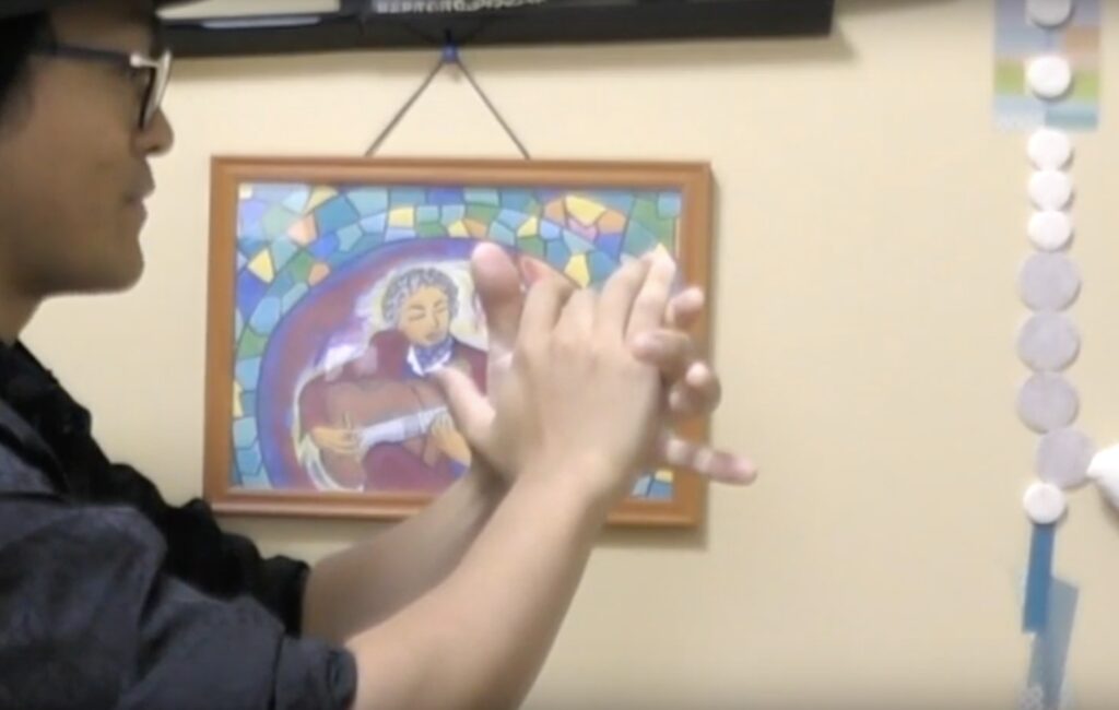 フラメンコ・パルマ上達プログラムの動画教材サンプル