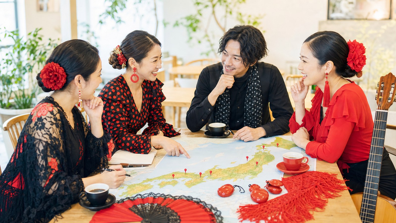 街メンコ支援プロジェクトが各地へ広がるイメージ
