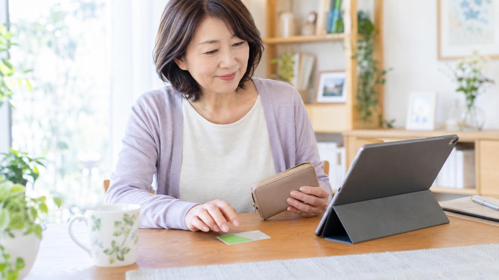 料金と交通費を確認する女性のイメージ