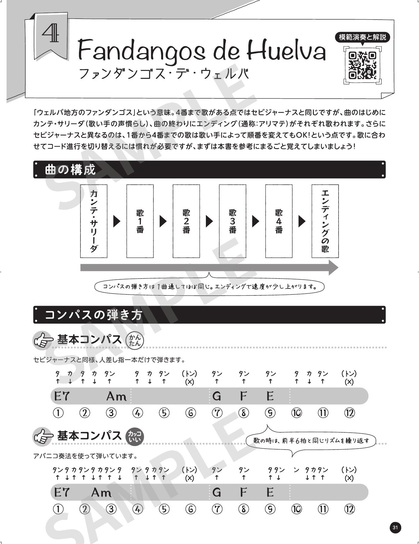 フラバン紙面より：ファンダンゴス・デ・ウェルバ（SAMPLE）