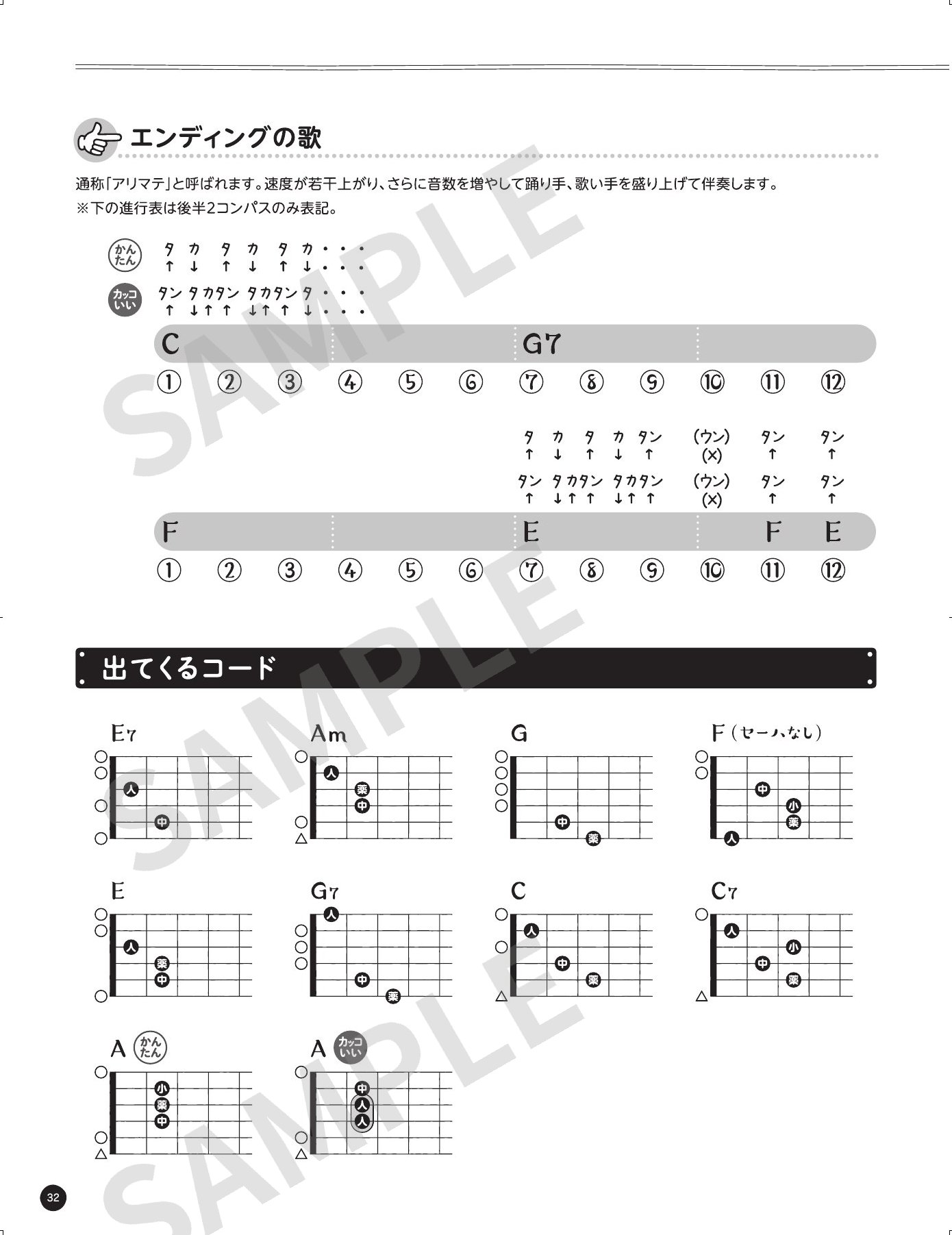 フラバン紙面より：ファンダンゴス・デ・ウェルバのコンパス（SAMPLE）