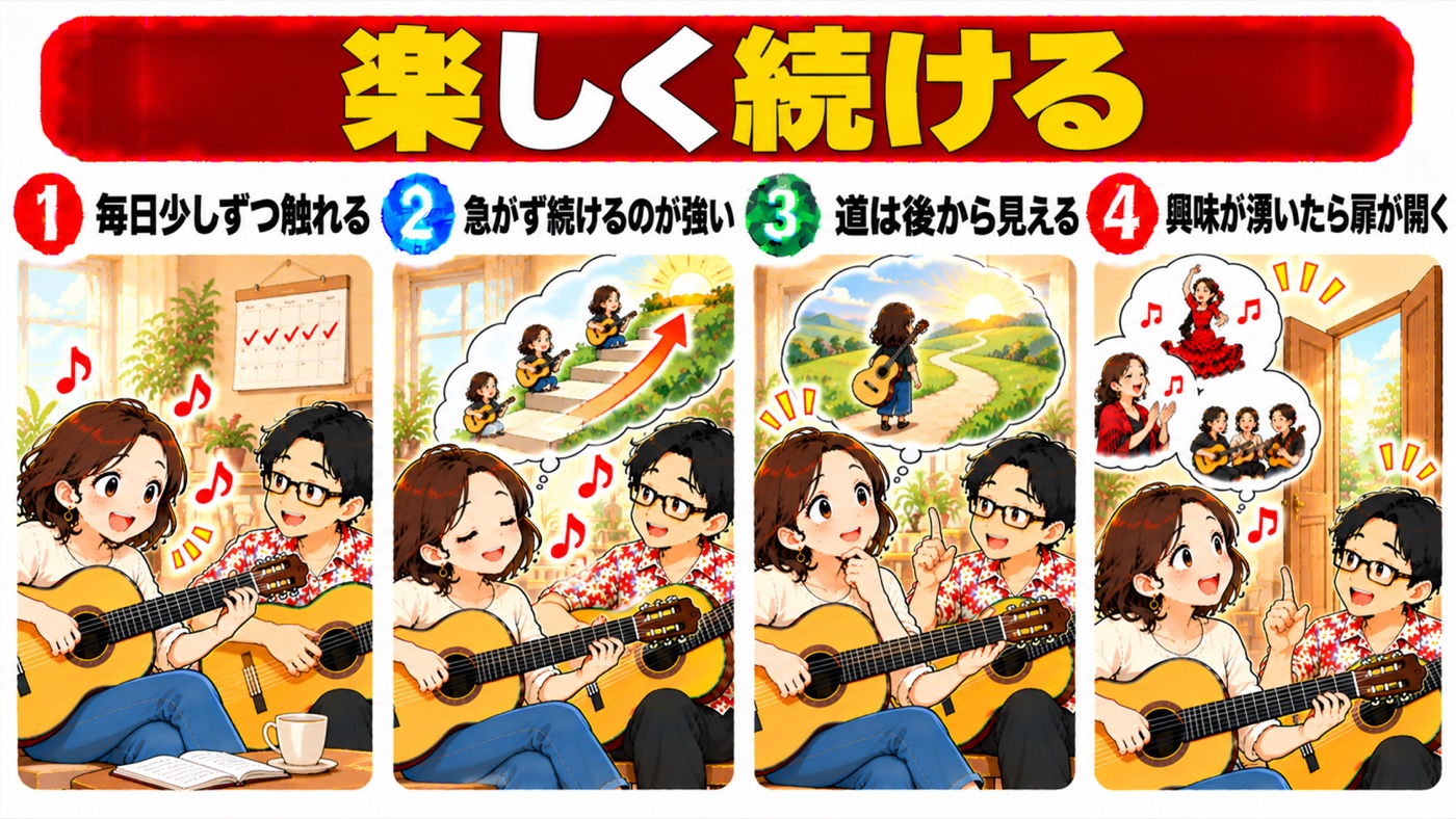 図解:楽しく続ける