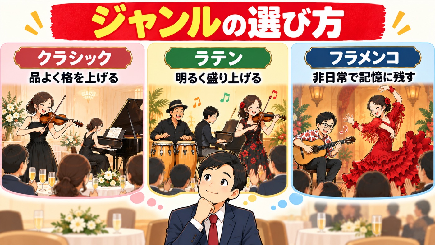 図解：ジャンルの選び方