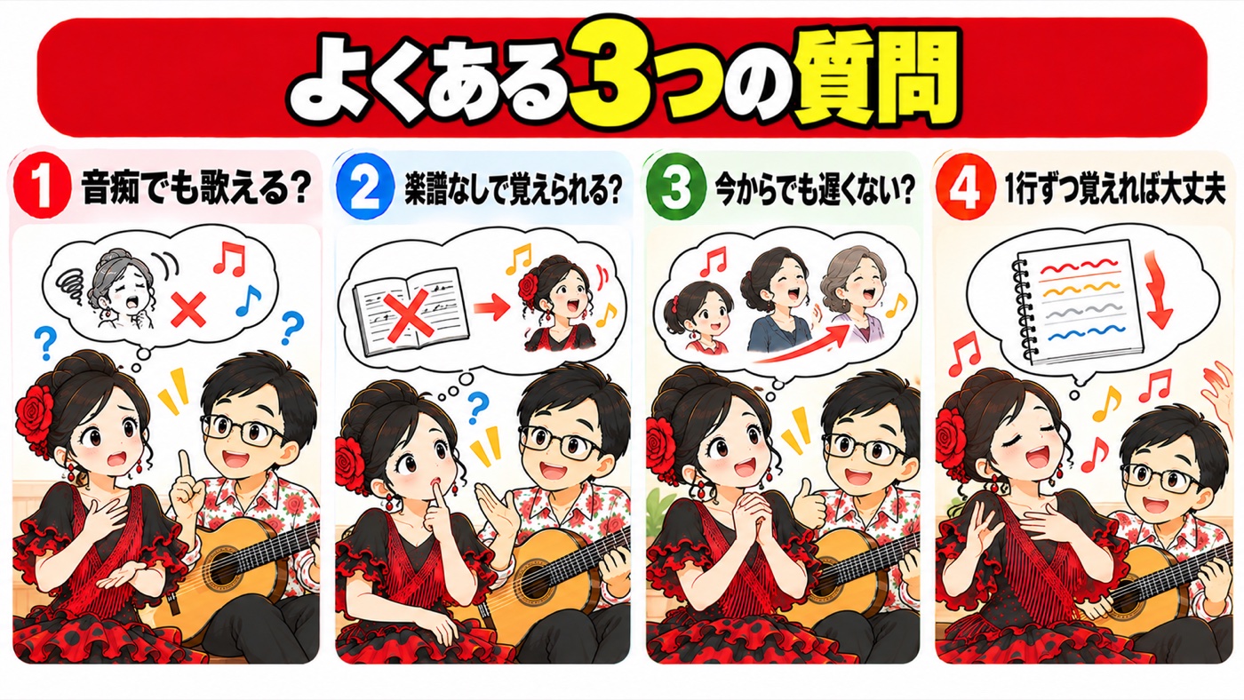 図解:よくある3つの質問
