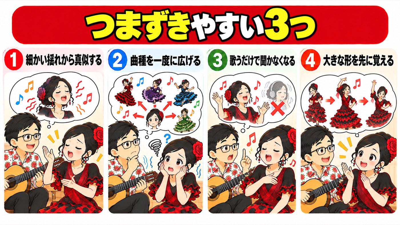 図解:つまずきやすい3つ