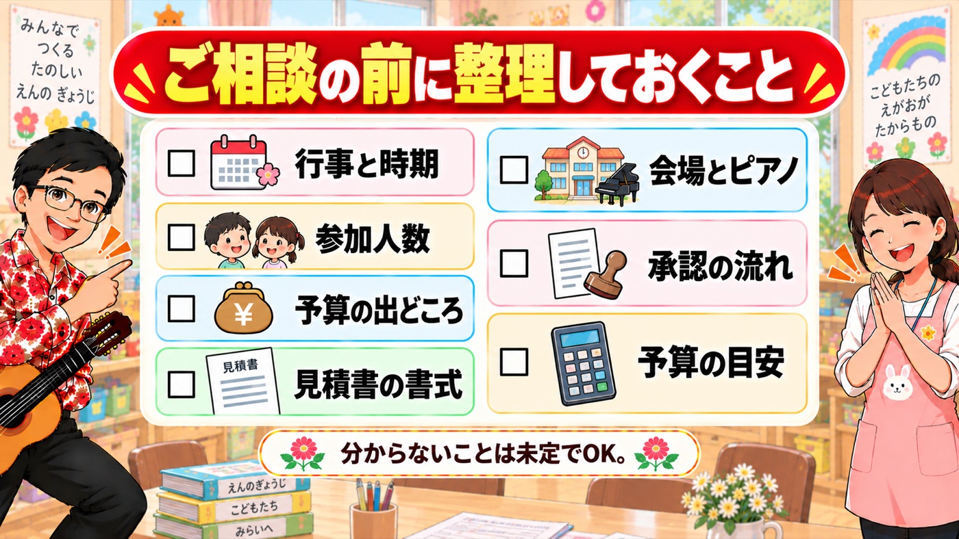 図解:ご相談の前に整理しておくこと