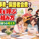 園の行事費・保護者会費で演奏家を呼ぶときの予算の組み方