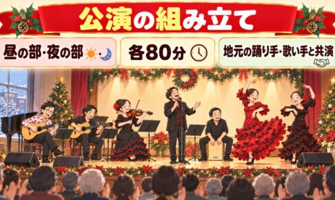 【実績】文化庁の補助事業で仙台公演｜昼夜2回・踊りと歌を迎えて（2022年12月）