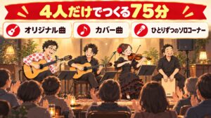 【実績】仙台のライブハウスでソルス単独ライブ|学校公演の前夜に(2023年9月)