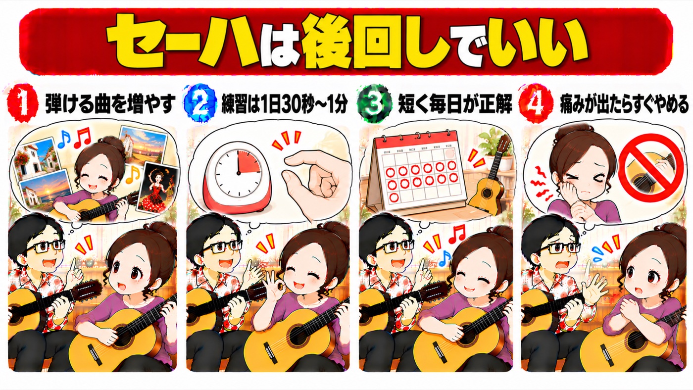 図解：セーハは後回しでいい